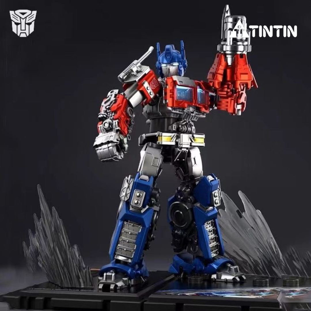 Mô Hình Transformers Rise Of The Beasts Optimus Prime, BumbleBee,Scourge Decor Bàn, Quà Tặng-Kích Thước 10cm 12.5cm 13cm