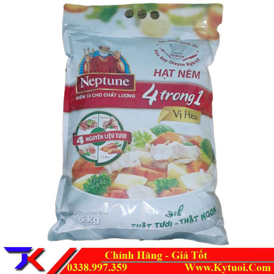 Hạt nêm Neptune 4 trong 1 túi 2kg
