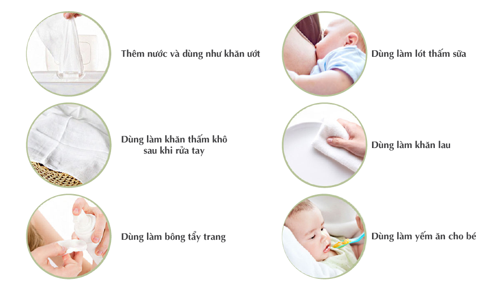 KHĂN KHÔ ĐA NĂNG MOTHER-K HÀN QUỐC (160C)
