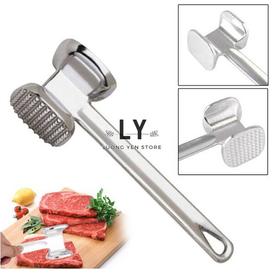 Búa Đập Thịt, đá 2 mặt chất liệu nhôm size to