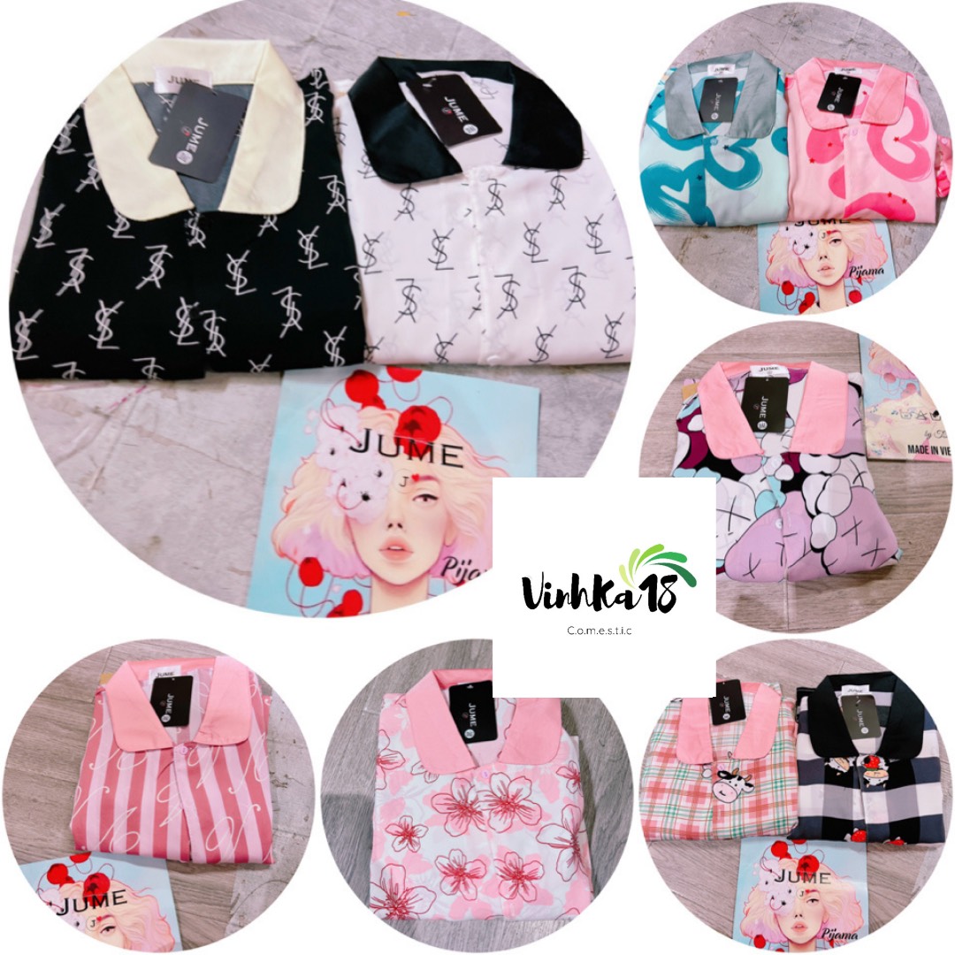 [MANGO] Pyjama Dài Tay Mẫu Mới Về Mango Siêu Đẹp