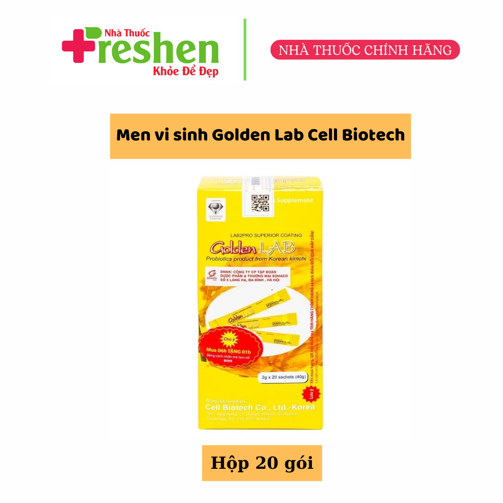 [HCM]Golden lab men vi sinh từ kim chi hàn quốc