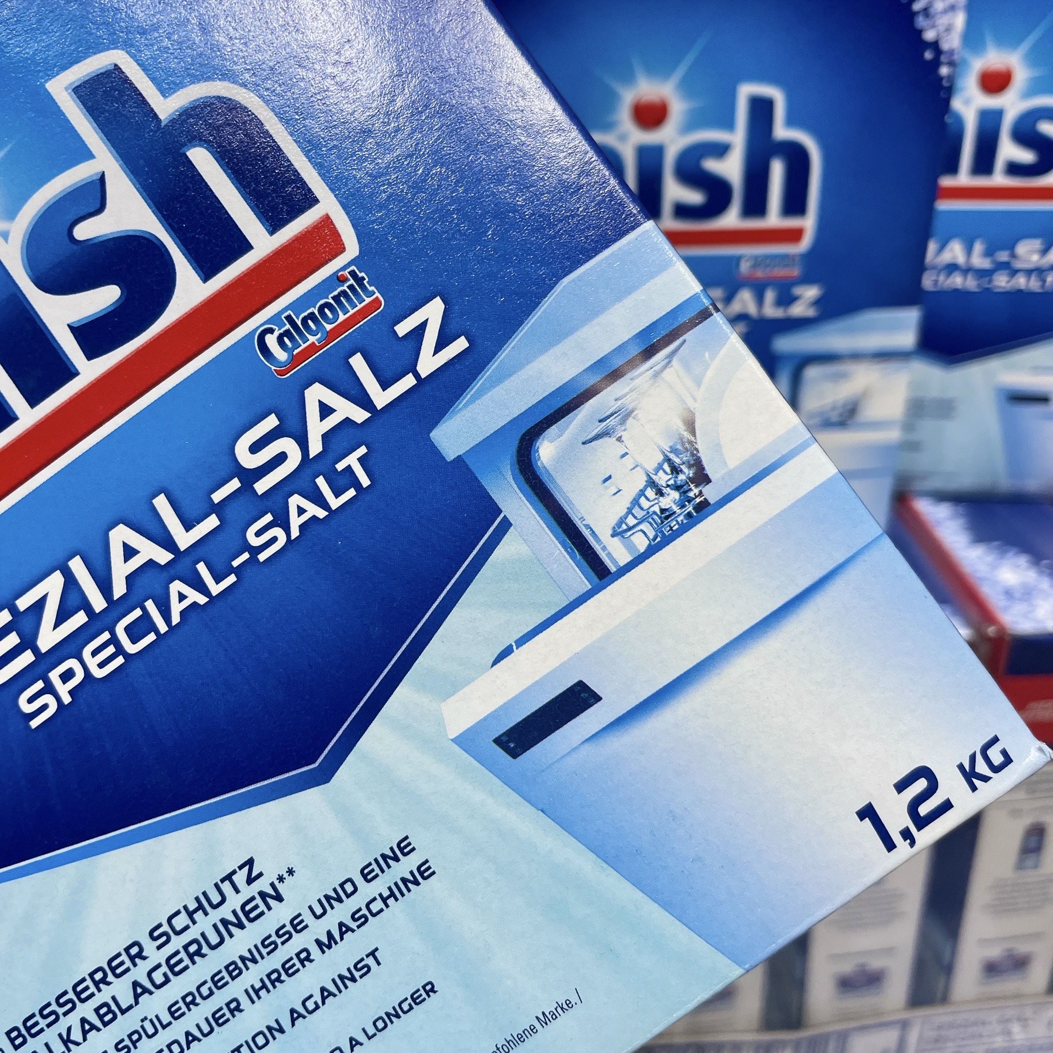 MUỐI RỬA BÁT Finish - KHÔNG THỂ THIẾU CHO MÁY RỬA BÁT