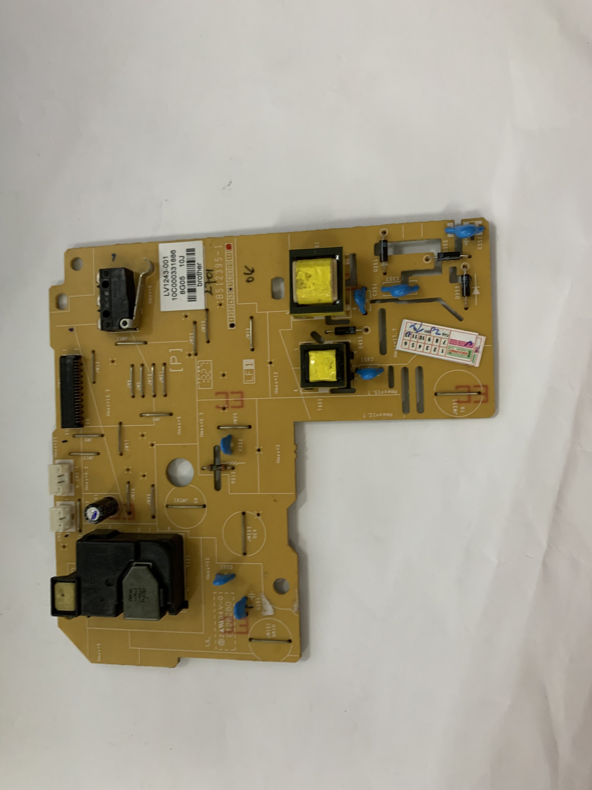 main board cao áp Brother 2701dw / 2701d bảo hành 03 tháng