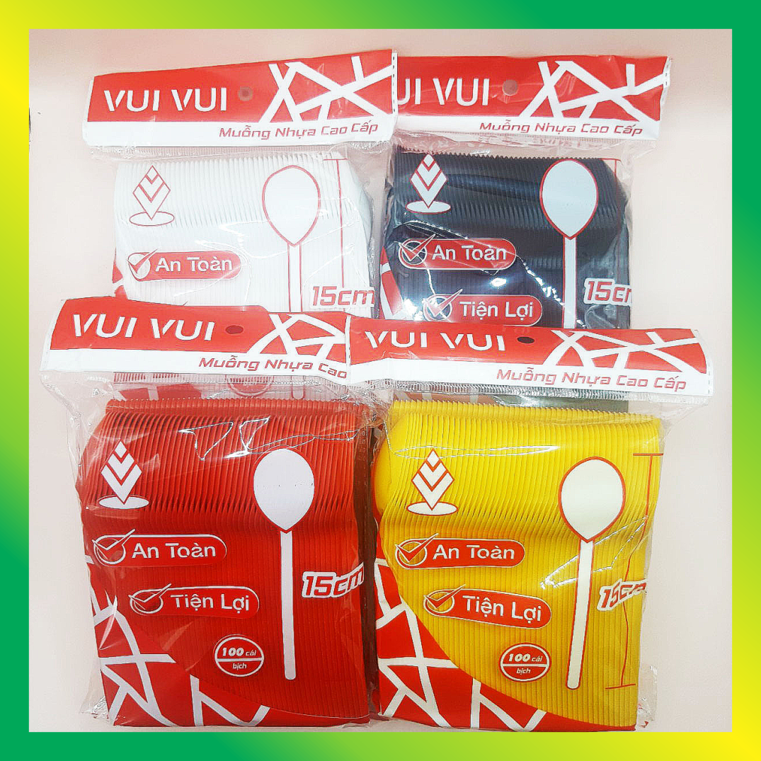 1000 cái muỗng nhựa cao cấp