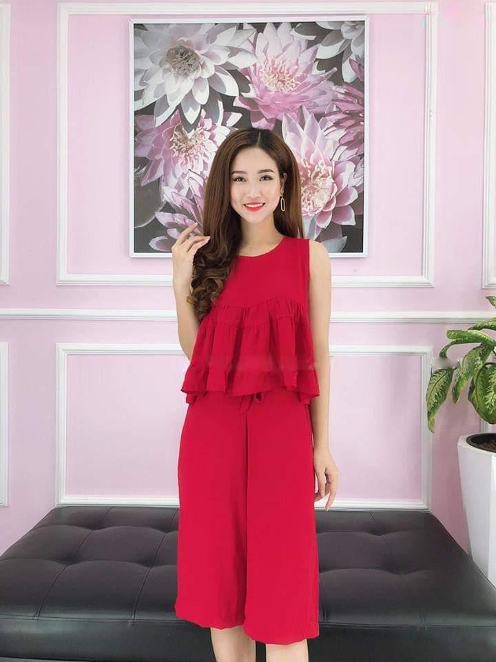 SET BỘ ỐNG RỘNG PEPLUM