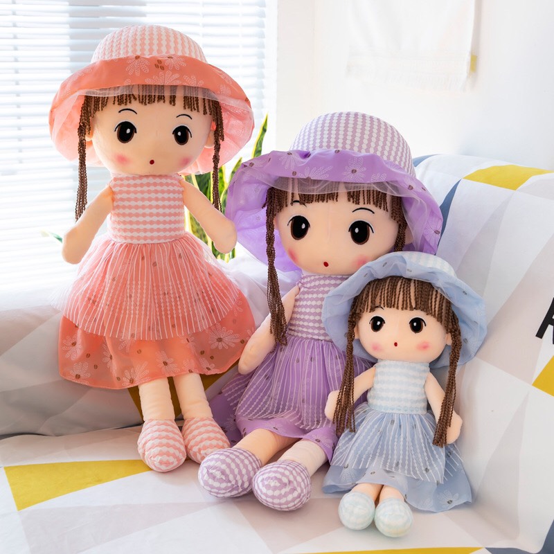 Búp bê mũ dứa cao cấp size 45cm và 60cm