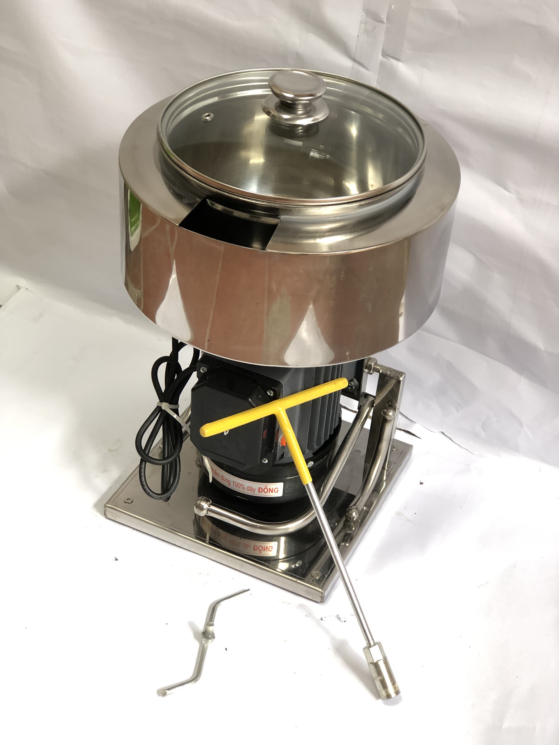 Máy quết chả, Máy làm chả lụa, Cối phết chả 1,1KW