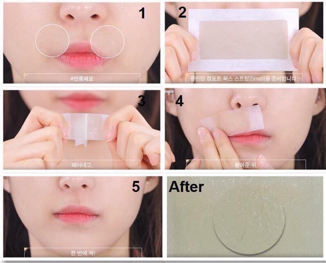 Miếng dán tẩy lông wax lông thái lan all wax