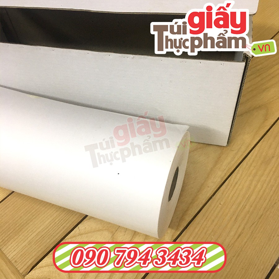 [Giá gốc]Cuộn Giấy Gói Pelure Thực Phẩm thời trang Không In (30 & 40gsm)