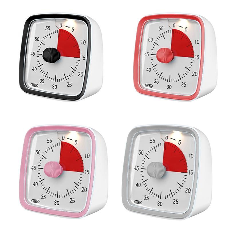 Pink Blue 60 Minutes Visual Timer Classroom Countdown Timer Silent