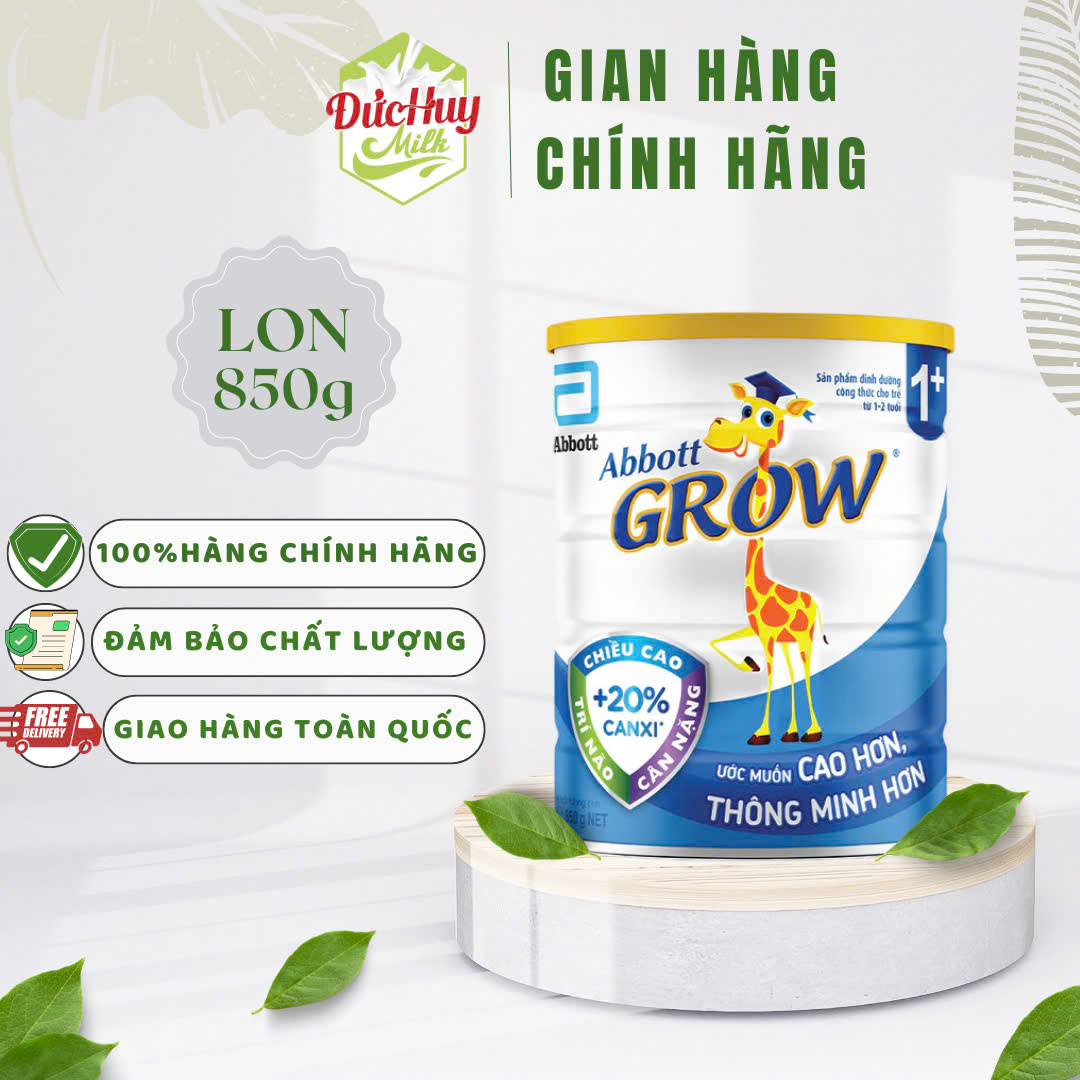 Sữa bột Abbott Grow 1+ 800g cho trẻ 1-2 tuổi