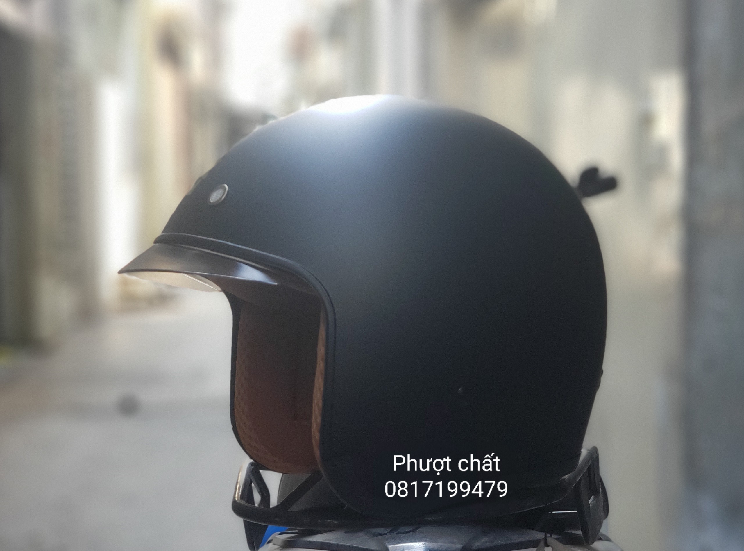Nón bảo hiểm kính âm M139 đen nhám,Asia M115,Asia M168 chính hãng
