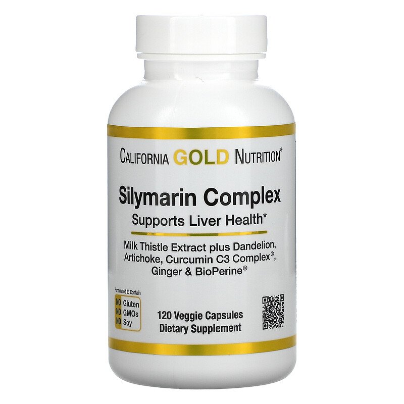 Silymarin Complex, Liver Health, Milk Thistle, Curcumin, Artichoke