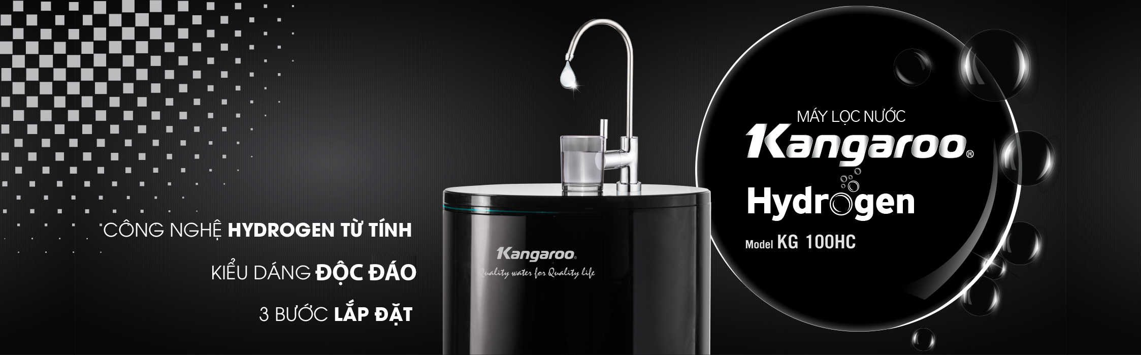 MÁY LỌC NƯỚC KANGAROO HYDROGEN KG100HC