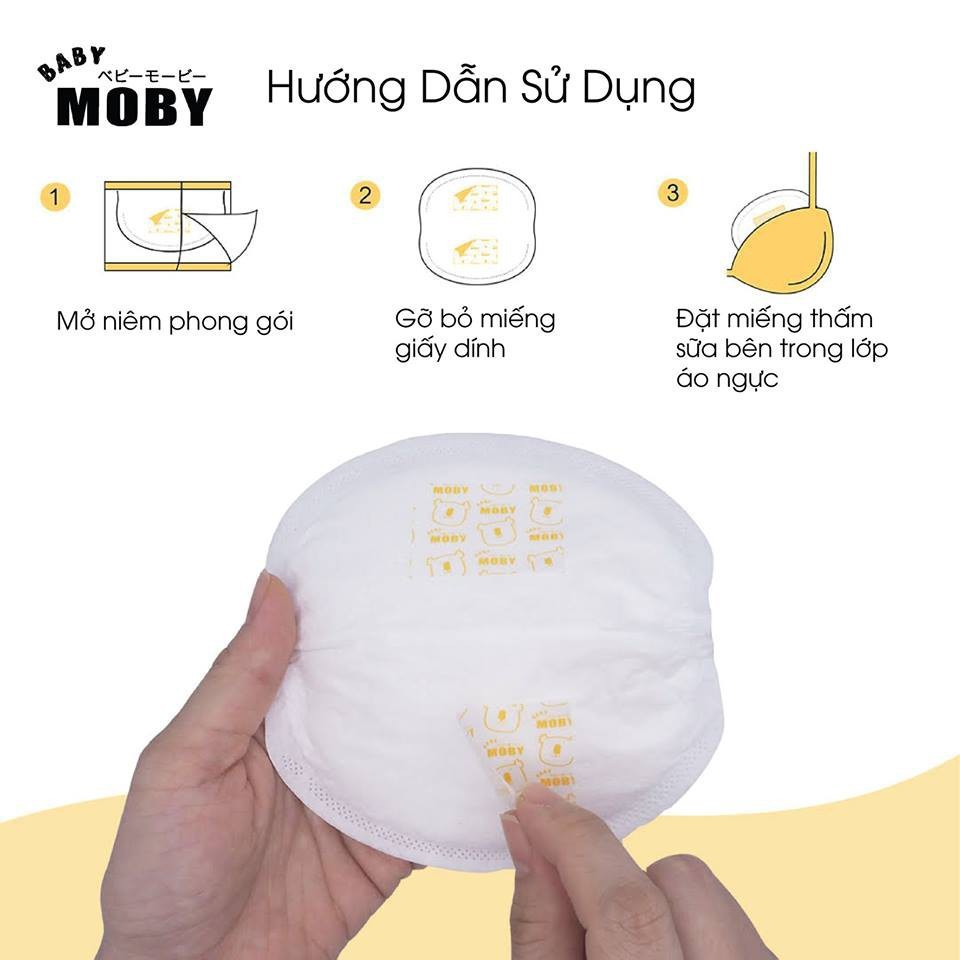 Miếng Lót Thấm Sữa Moby Thái Lan.