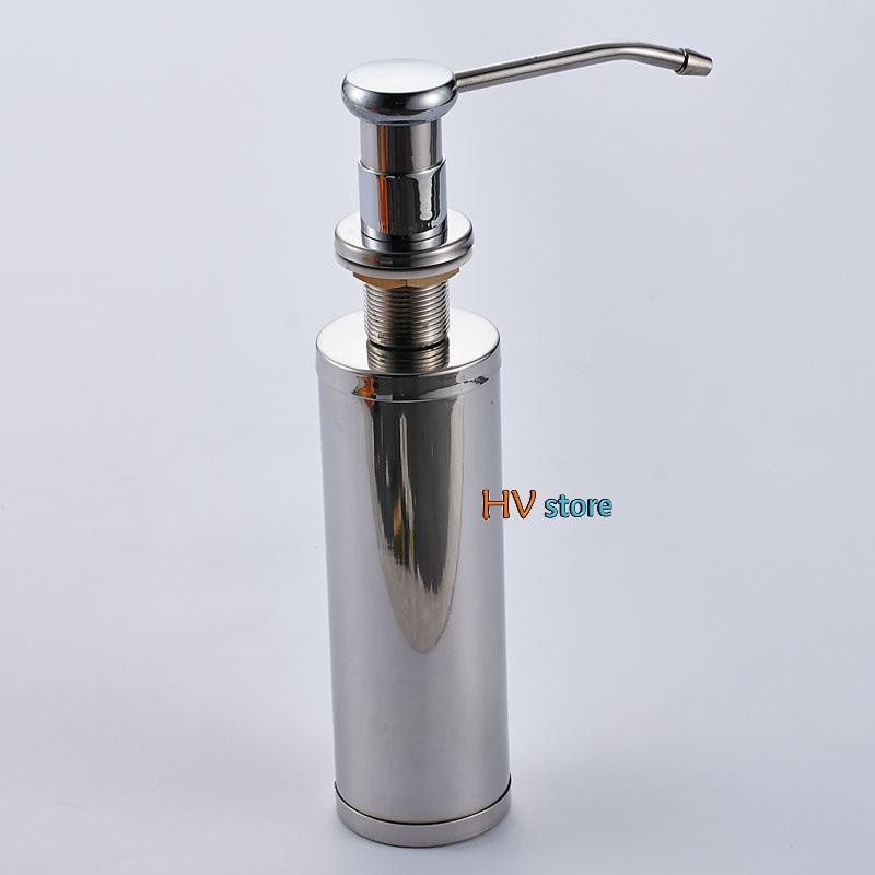 Hộp đựng nước rửa chén cắm chậu - chất liệu inox 304