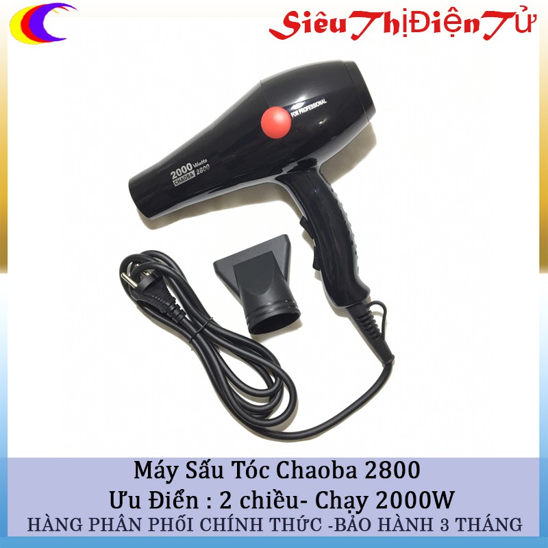MÁY SẤY TÓC CHAOBA 2800 Công Xuất 2000W