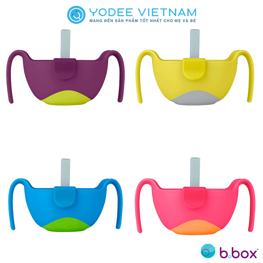 b.box Bộ chén và ống hút đa năng cho bé
