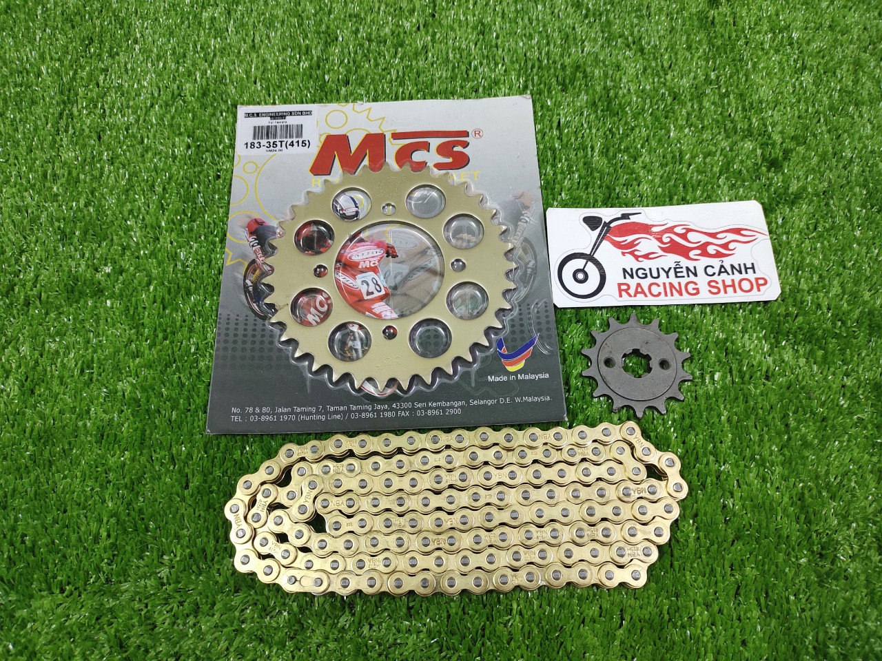 sên nhông dĩa sirius 7 li MCS 15-37