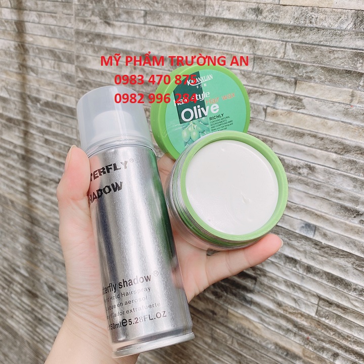 Combo Gôm Shadow 150ML và Sáp Olive