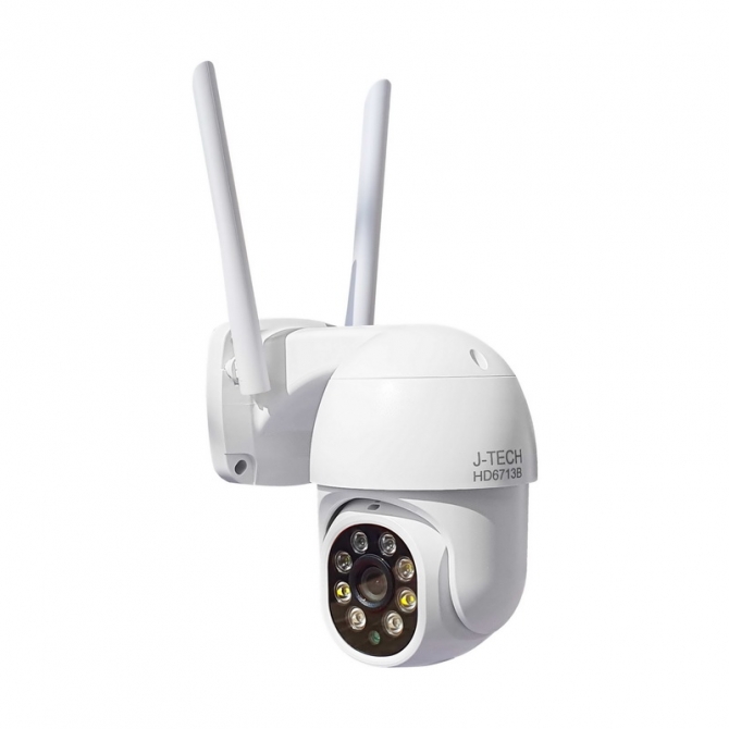 [HCM]CAMERA WIFI IP J-TECH HD6713B (2MP XOAY SMART LIGHT)