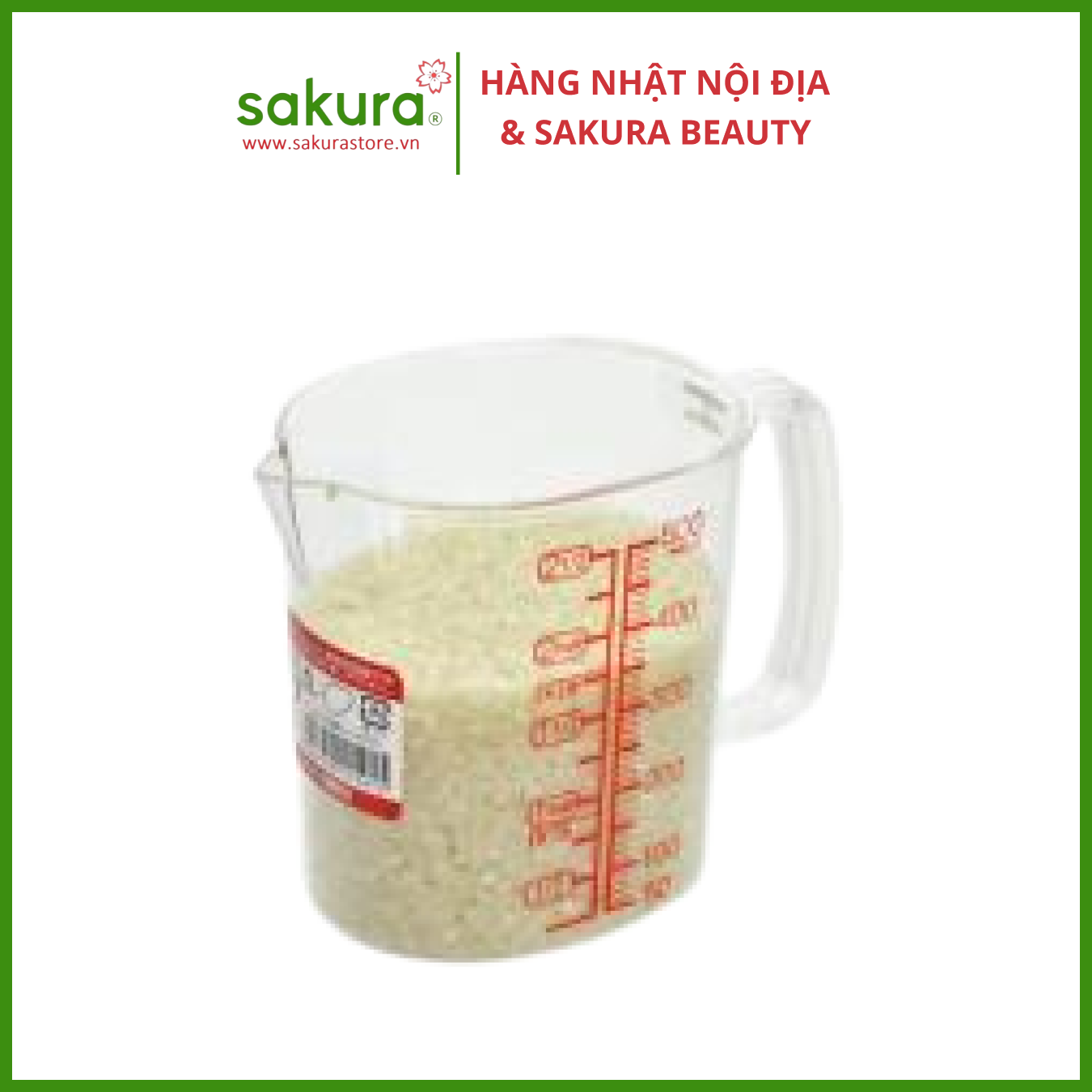 Ca đong chia vạch 500ml - Hàng Nhật nội địa
