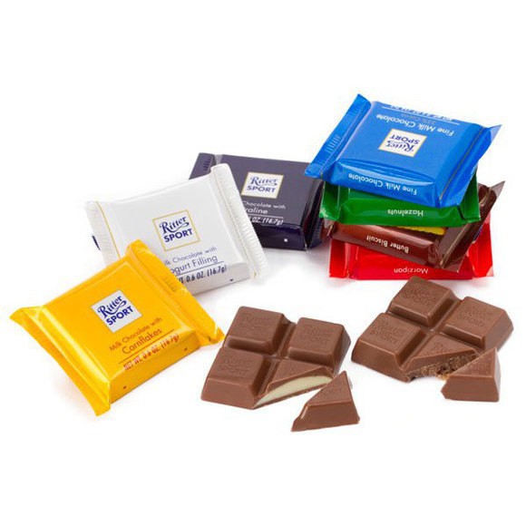 Socola hỗn hợp Ritter Sport Chocolate Mini Collection 250g