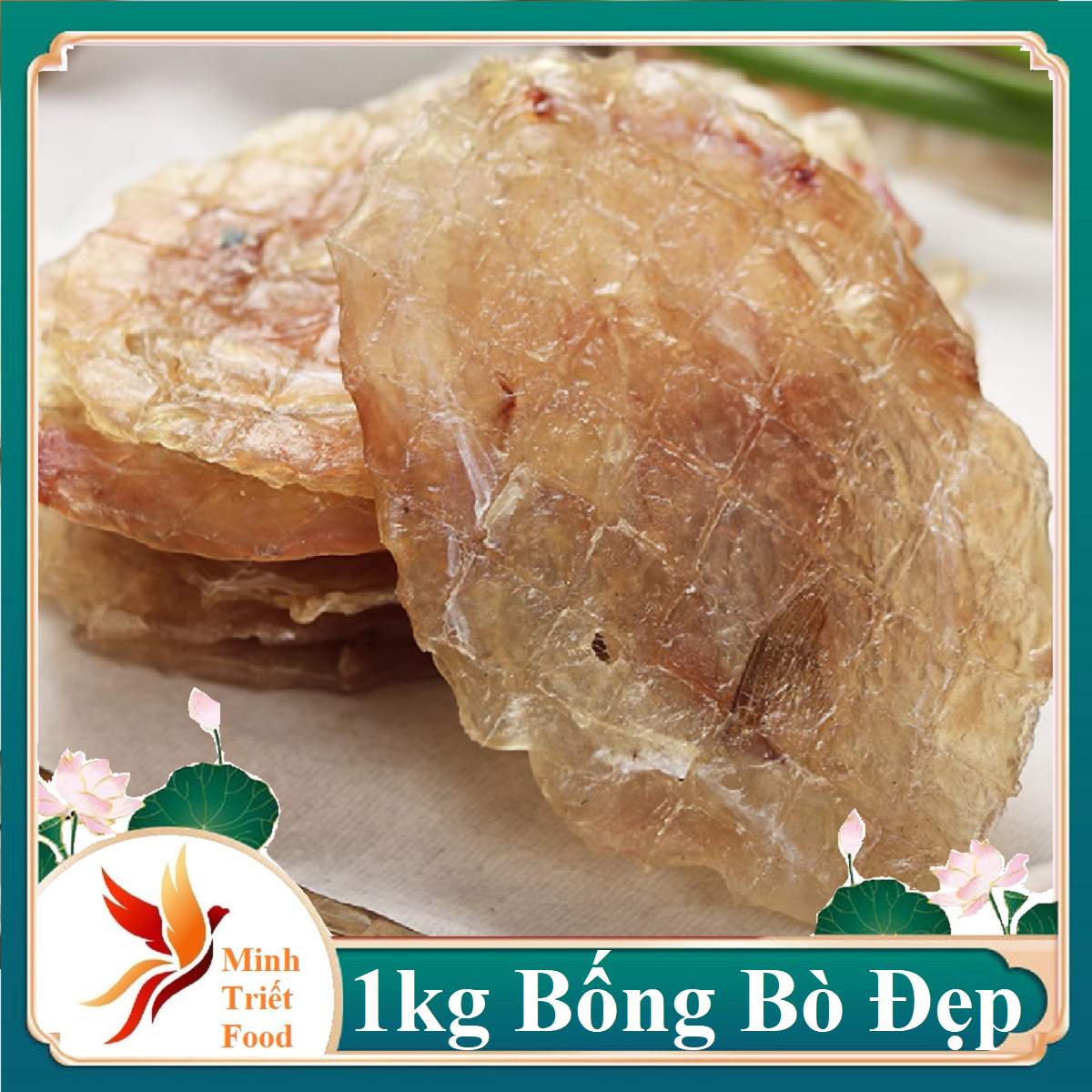 Khô cá bống bò tròn thịt siêu ngọt ngon tự nhiên từ cá tươi- đặc sản minh triết