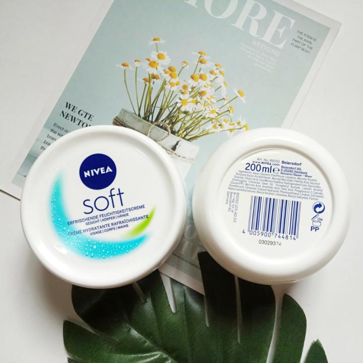 (Hạn T1/2026 xả lỗ)Kem dưỡng ẩm Nivea Soft Đức 200ml