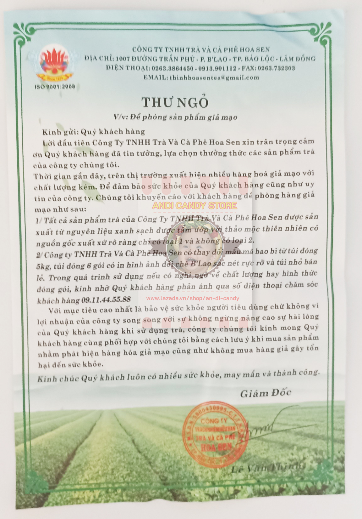 Danh Trà Hoa Sen Lâm Đồng Since 1972 - Sâm Dứa