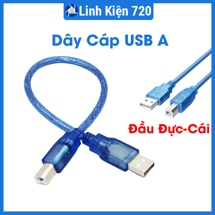 Dây USB A Đực - Cái truyền dữ liệu nhanh chóng