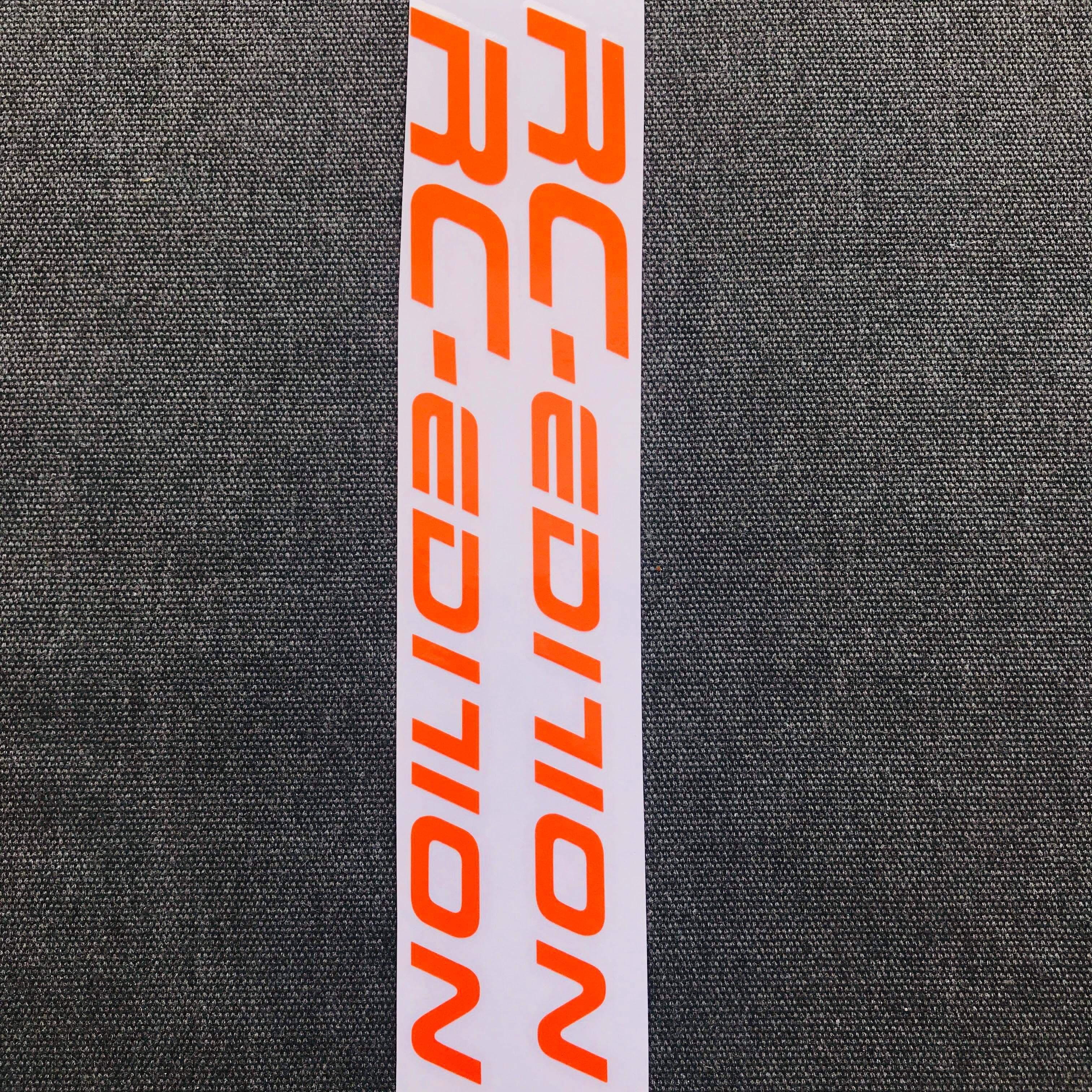 [HCM]Tem dán phuộc phản quang RC-EDITION (MÀU CAM)