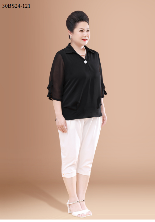 ÁO SƠ MI TAY LỠ TRUNG NIÊN BIG SIZE