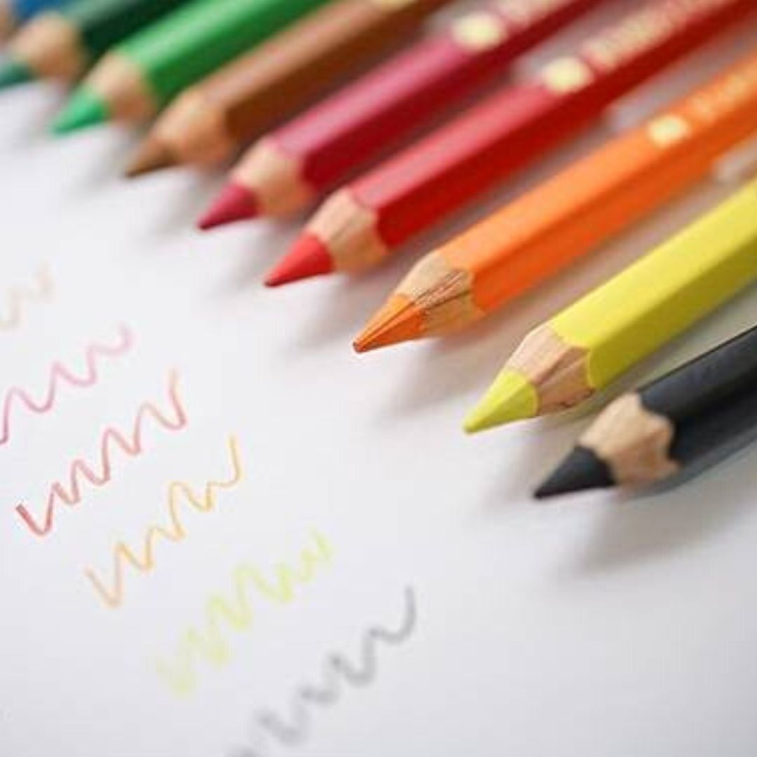 Bút chì màu Junior Triangular Faber-Castell tặng kèm đồ chuốt