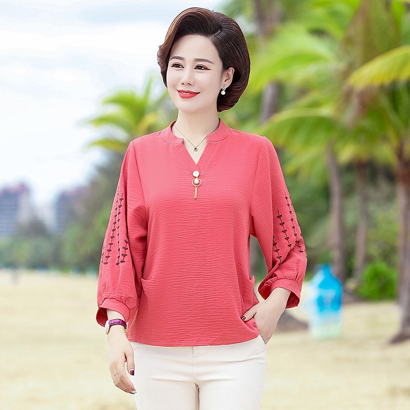 ÁO SƠ MI NỮ TRUNG NIÊN