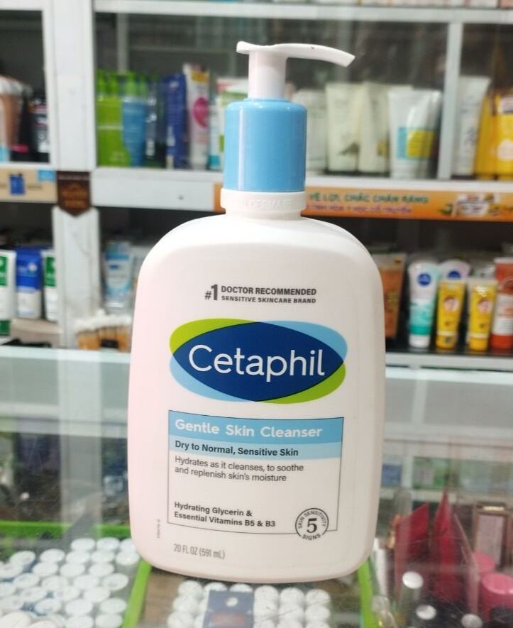 [HCM]Sữa Rửa Mặt Cetaphil Gentle Skin Cleanser 591Ml