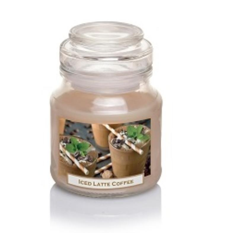Hũ nến thơm Bartek Candles BAT0523 Iced Latte Coffee 130g (Hương cà phê sữa)