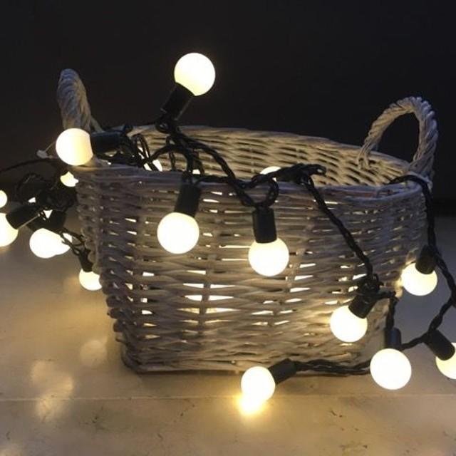 Dây đèn pingpong - Led bi đục - Đèn trang trí nhà cửa