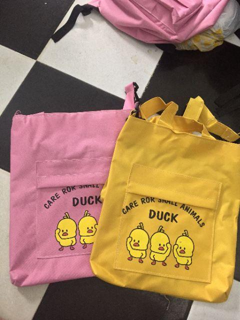 [HCM]Túi Tote Túi Đeo Vai Nữ 3 Con Gà Cute