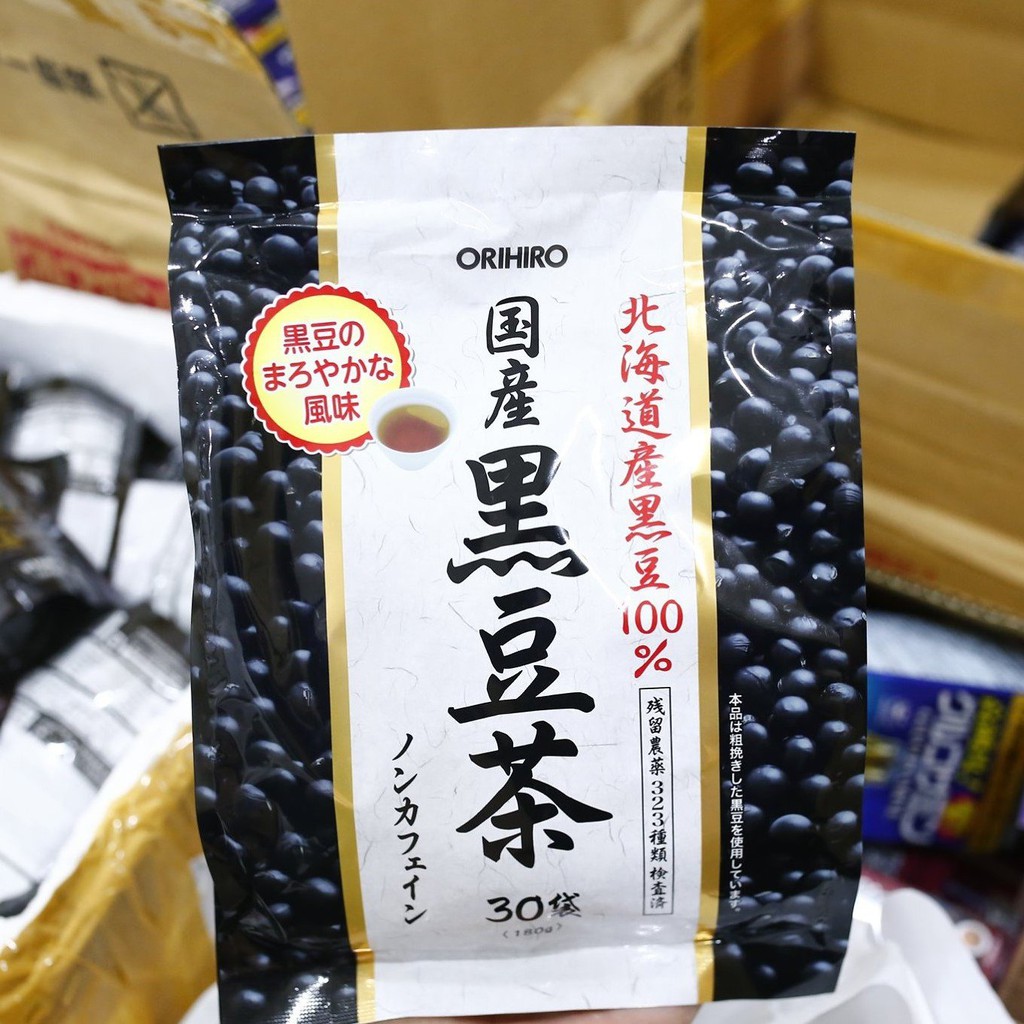 Trà Đậu Đen Orihiro Nhật Bản 30 Gói