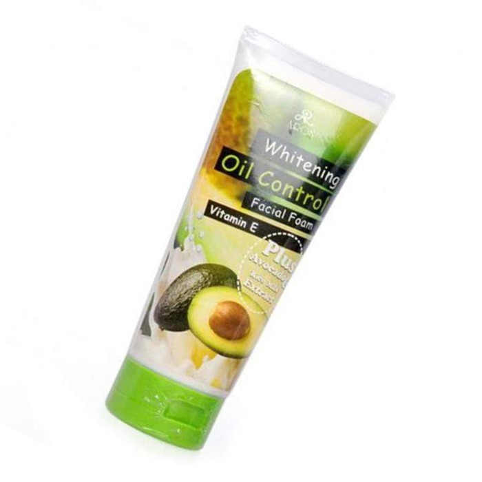 Sữa rửa mặt bơ Aron Whitening Oil Control 210gr thái lan