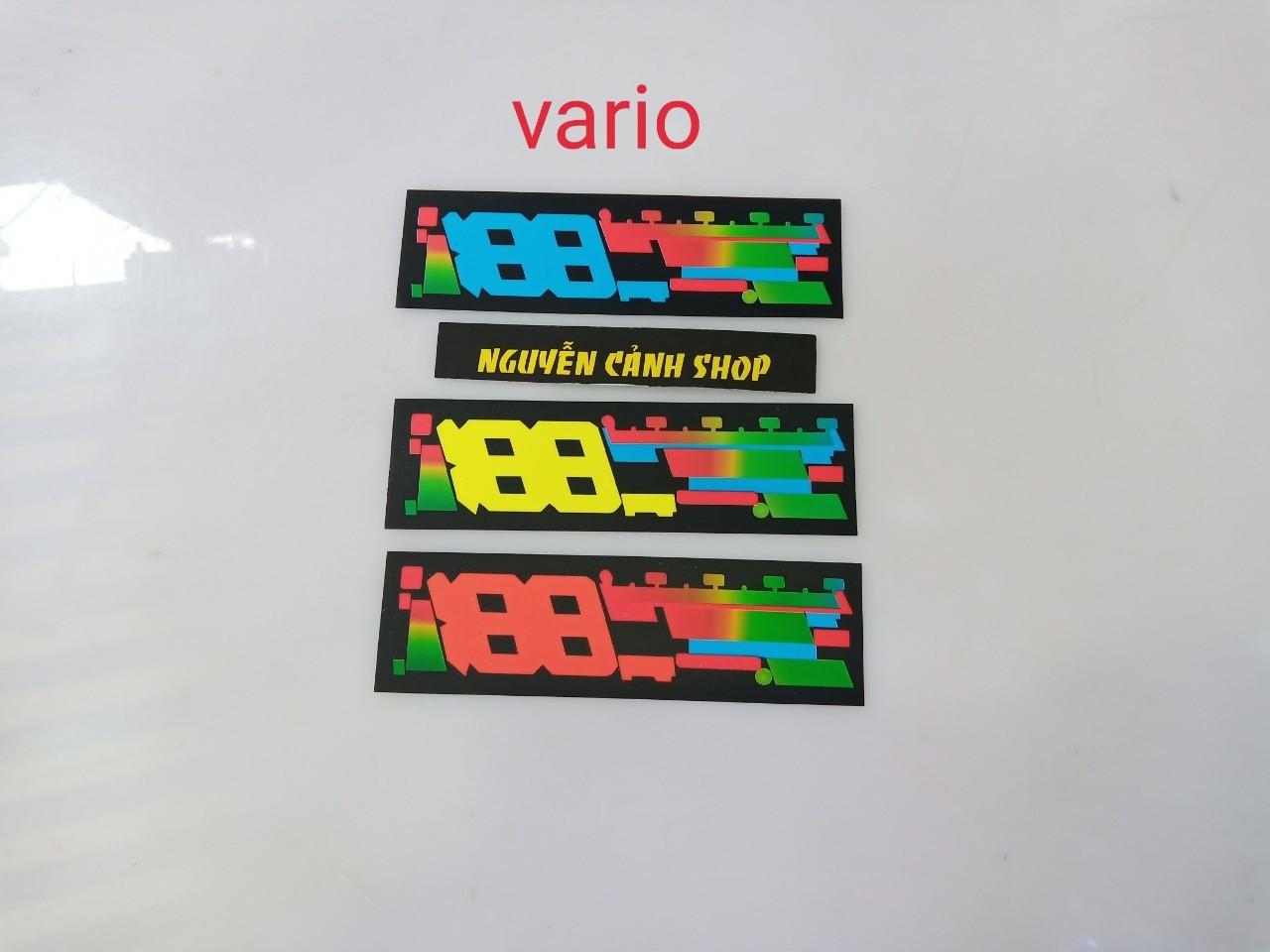 Miếng dán mặt đồng hồ led vario 2018