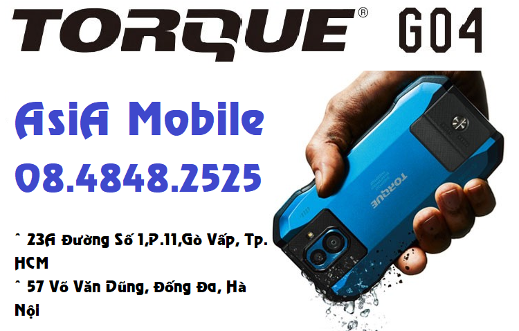 (Tặng Ốp Lưng) Điện Thoại Kyocera Torque G04 - Siêu Phẩm Đến Từ Nhật Bản