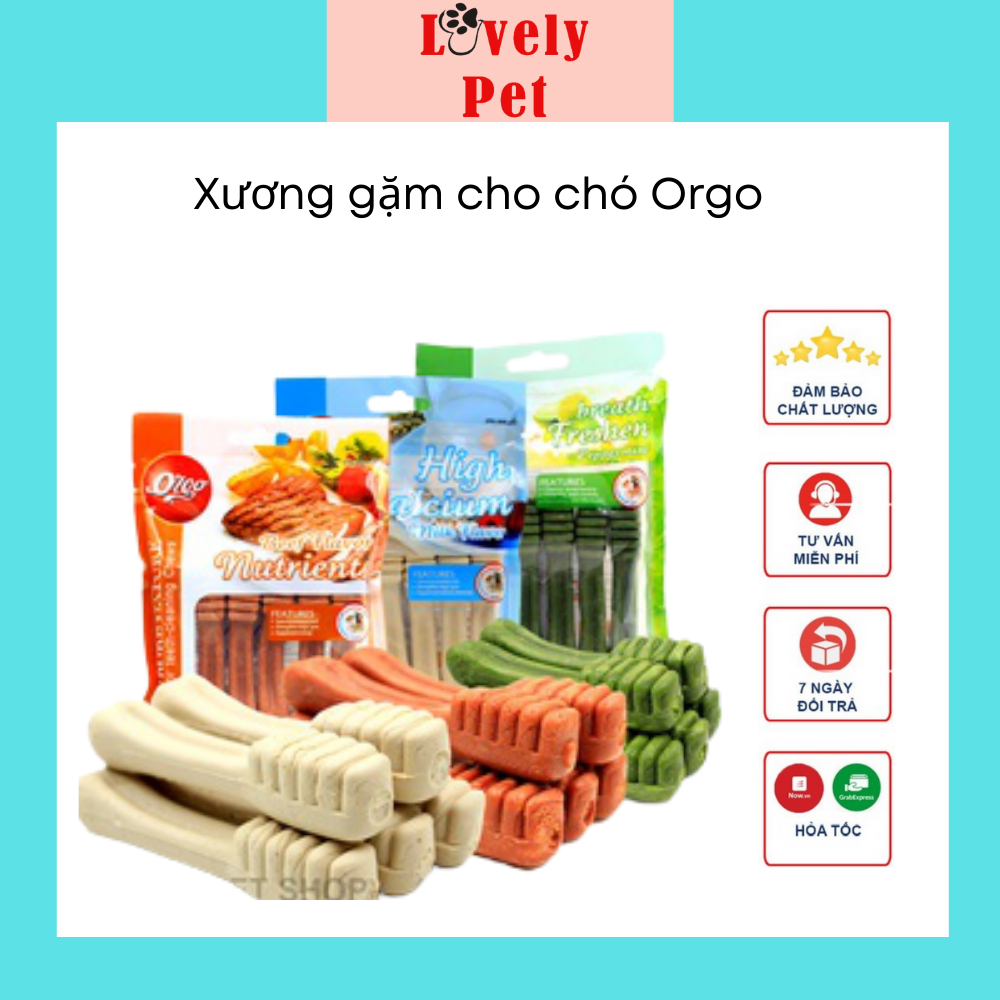 Xương gặm cho chó Orgo  LOVE- XG