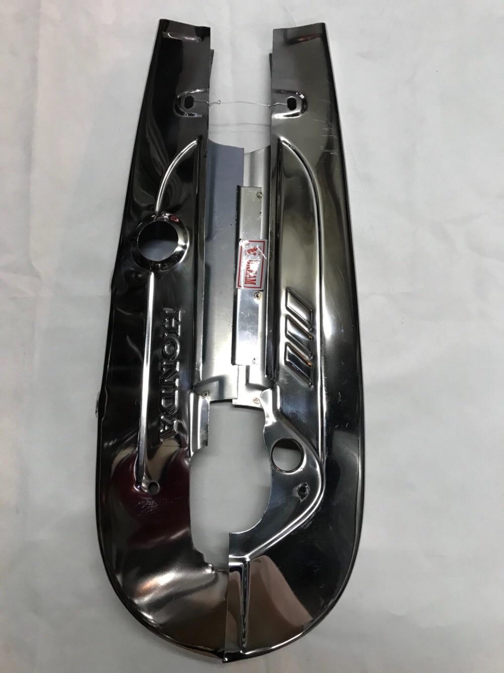 Dream Thai stainless steel chain cover (round clamp) is thick stainless steel, no magnet suction, true to the advanced box-used by ride