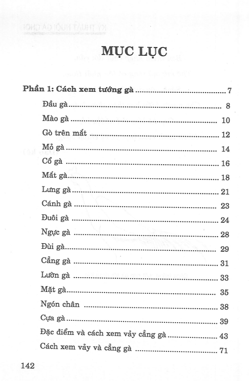 Sách Kỹ Thuật Nuôi Gà Chọi
