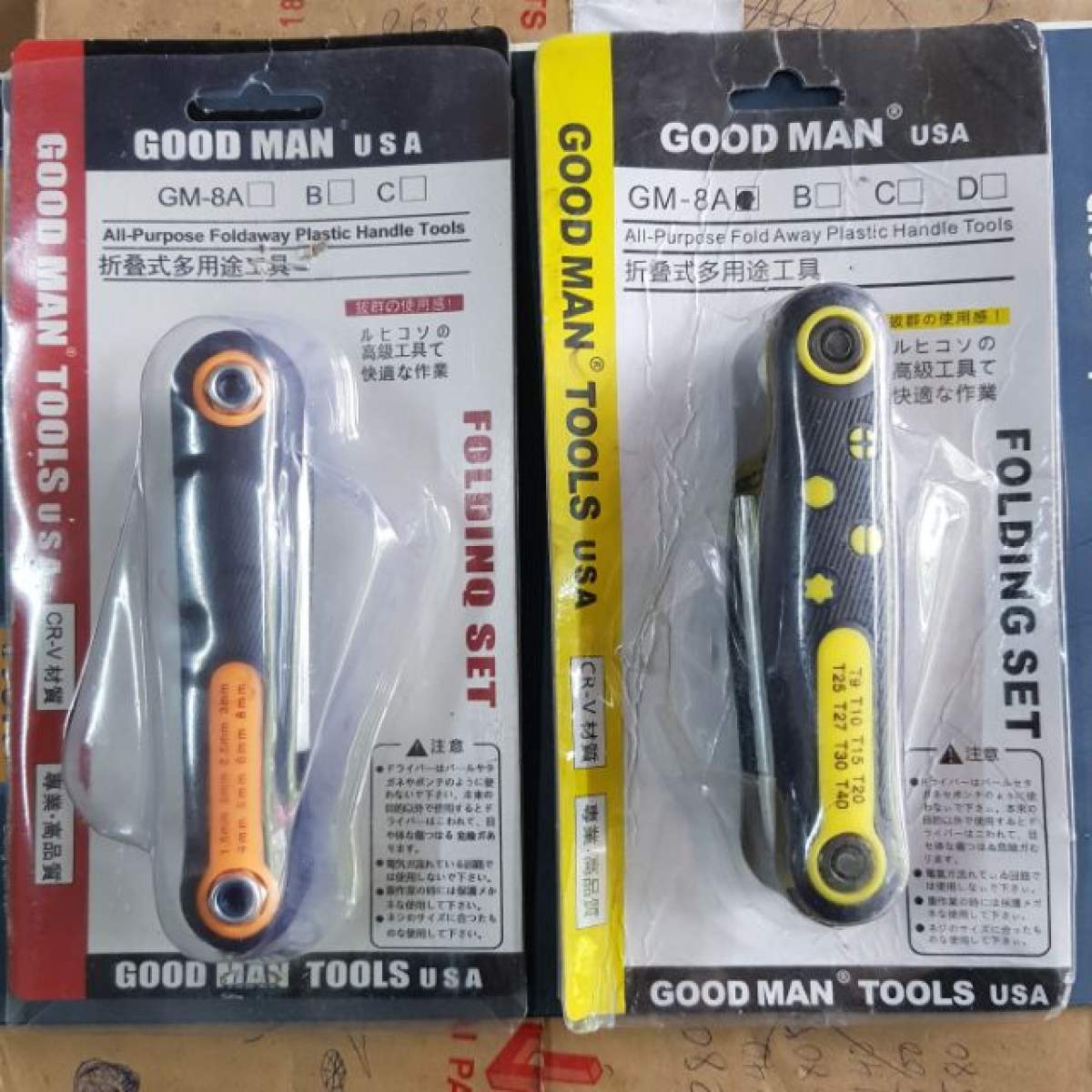 Combo bộ lục giác, hoa thị gập goodman