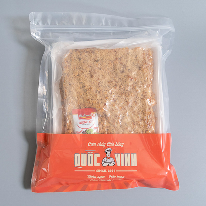 Cơm Cháy Chà Bông Cay Mạnh gói 500gr
