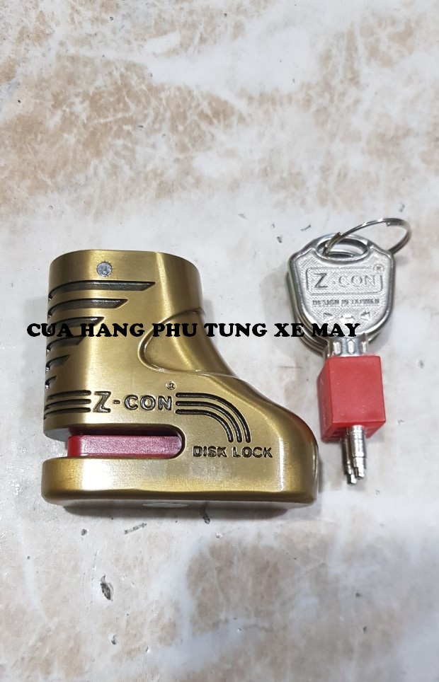 Khóa đĩa xe máy z-con
